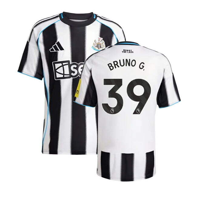 Authentic Newcastle Newcastle Home Shirt Bruno G #39 Pro Series Ne...
