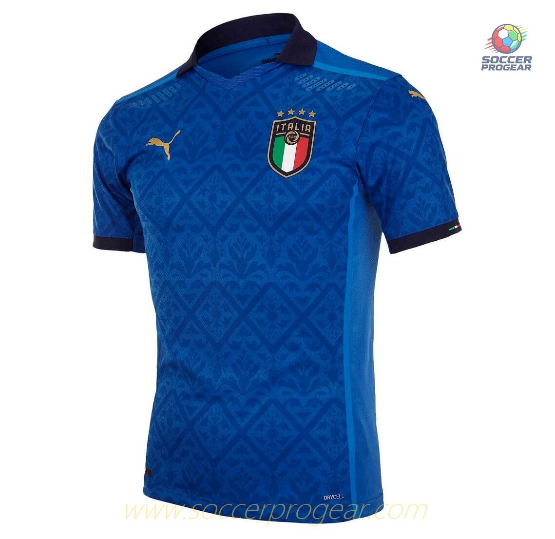 Italy Home Match Shirt 2020 2021