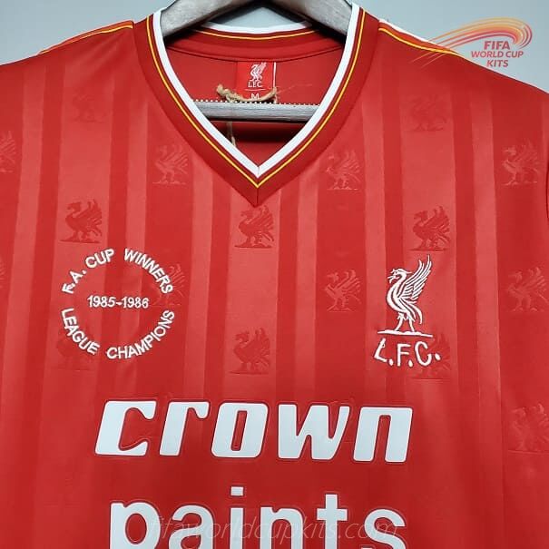 Liverpool 85-86 Home Football Kit