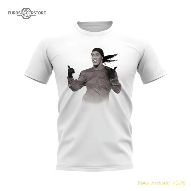 Official Ronaldinho Brazil T-shirt - Cotton Trendy Fit Durability