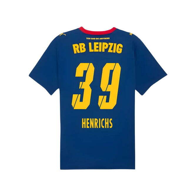 Leipzig Red Bull Leipzig Away Shirt Henrichs #39 Elite Performance...