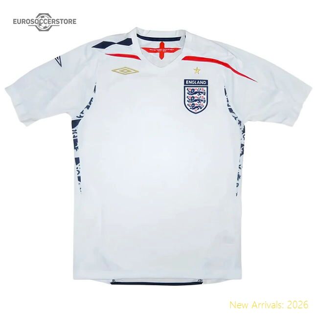 England 2007-2008 Authentic Home Shirt (eng) Breathability