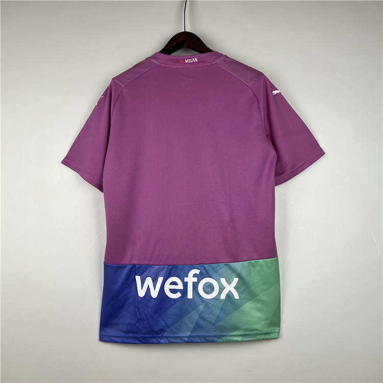 Quick Dry AC Milan 2324 Third Soccer Jersey Football Shirt