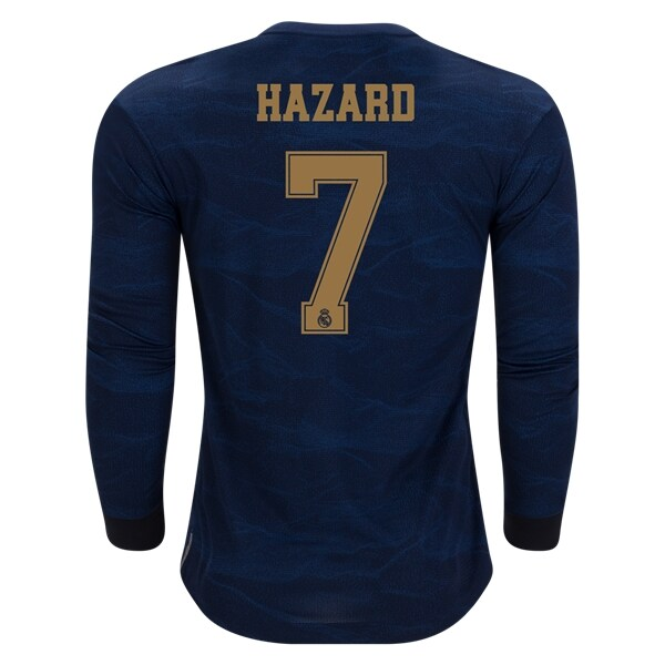 Eden Hazard Real Madrid Away 2019-20 LS Soccer Jersey Shirt - Hazard