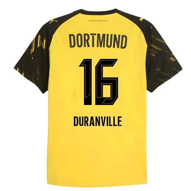 Pro Series Dortmund Borussia Dortmund Authentic Home Shirt Duranvi...