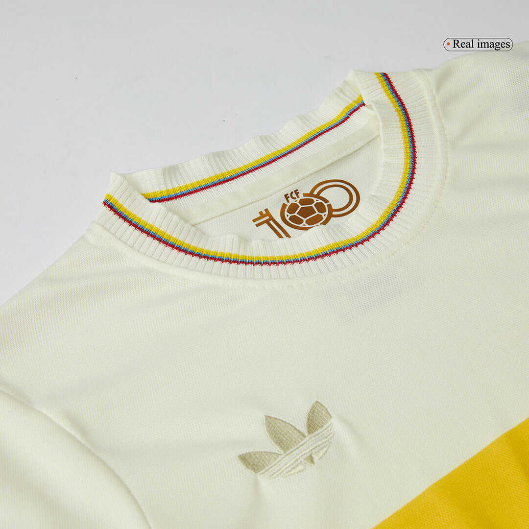 Kid's Colombia Soccer Jersey Kit(Jersey+Shorts) 2024 - 100th Anniversa