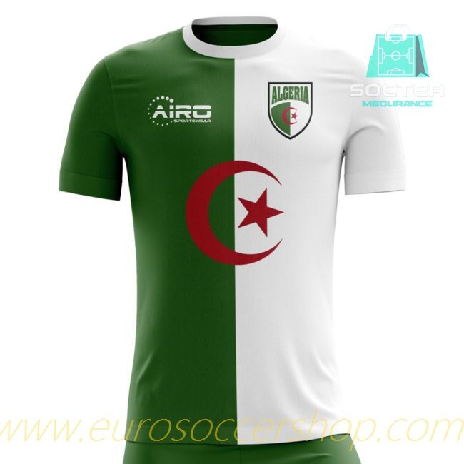 Official 2025-26 Collection Algeria Home Kit Junior
