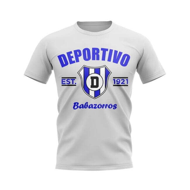 Deportivo Alaves Established Football T-Shirt (White) | Top Quality