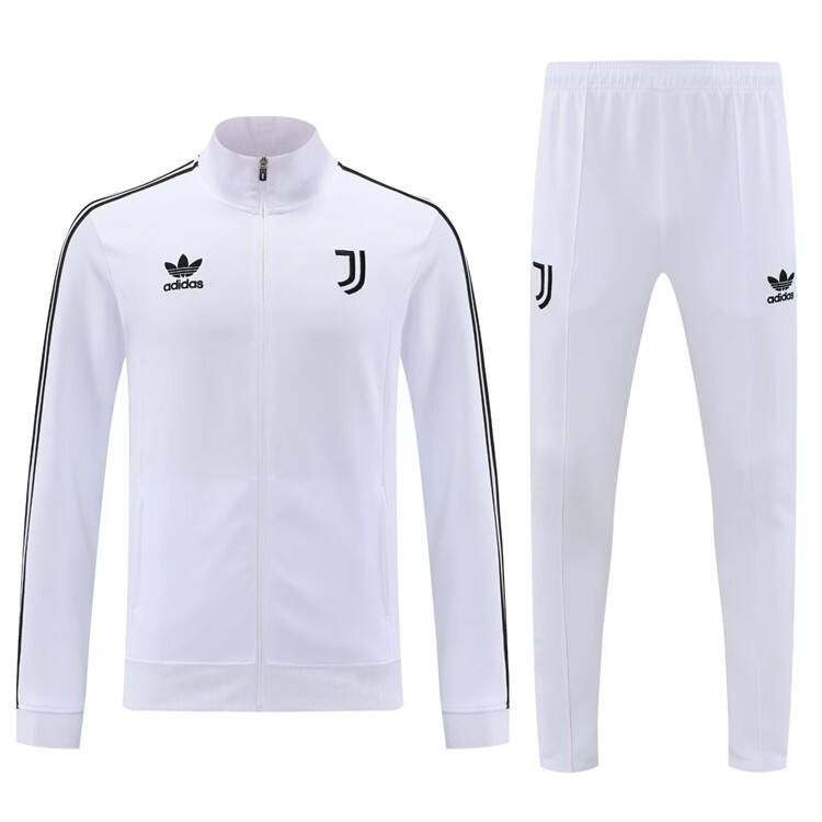 Premium 2425 Juventus All White Jacket - Official Replica 7770