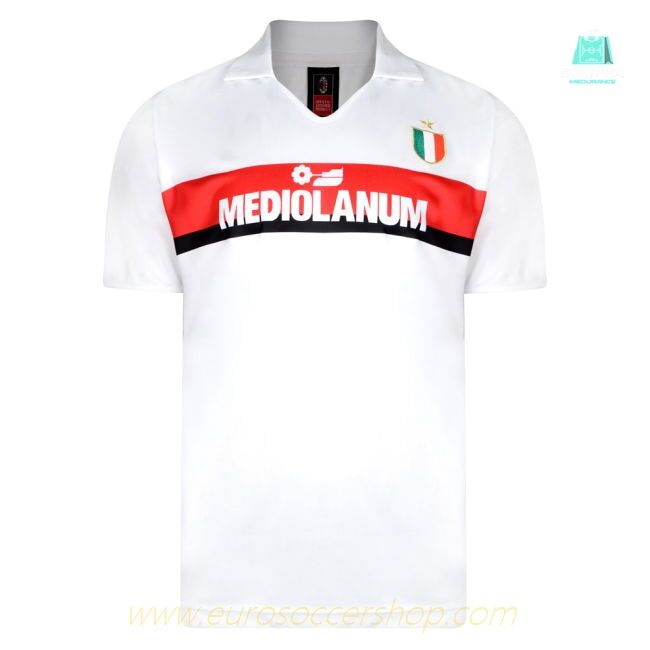 Score Draw Ac Milan 1988 Away Retro Football Shirt (KAKA 22)