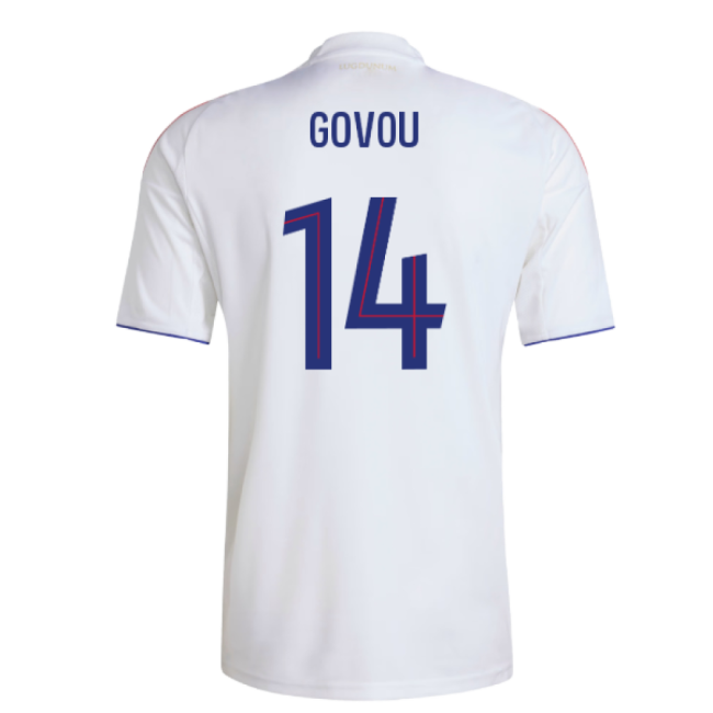Original Replica Lyon Home Fan Shirt for Adults (Govou 14)