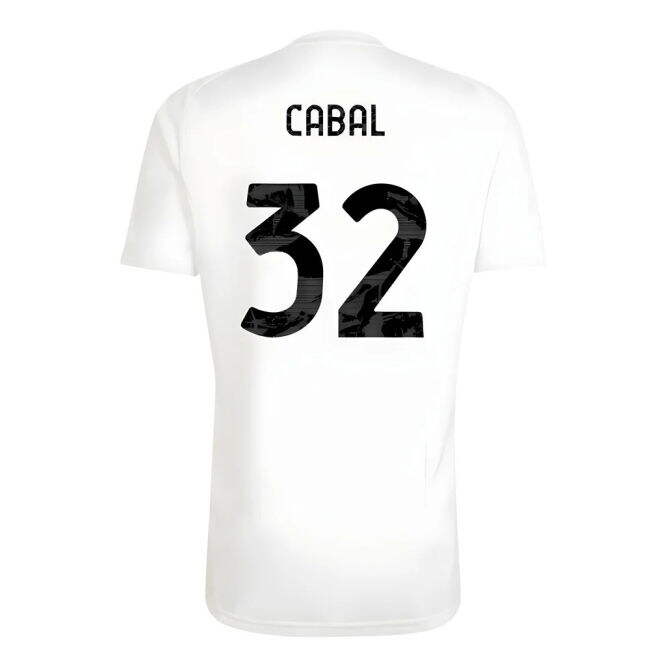 2025-2026 Juventus Training Tee (White) (Cabal 32)