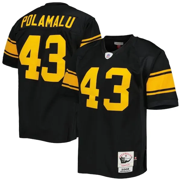 Performance Pittsburgh Steelers  Jersey - Premium Black NFL Fan Jer...