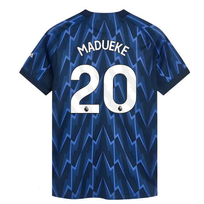 Arsenal Arsenal Authentic Away Shirt Womens Madueke #20 Profession...