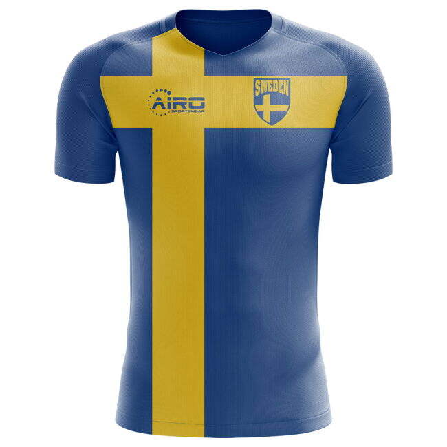 2025-2026 Sweden Flag Concept Football Shirt (Guidetti 11)