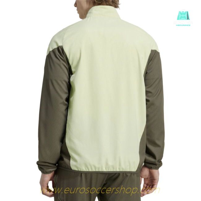 2025-2026 Real Madrid Presentation Jacket (Utility Grey)