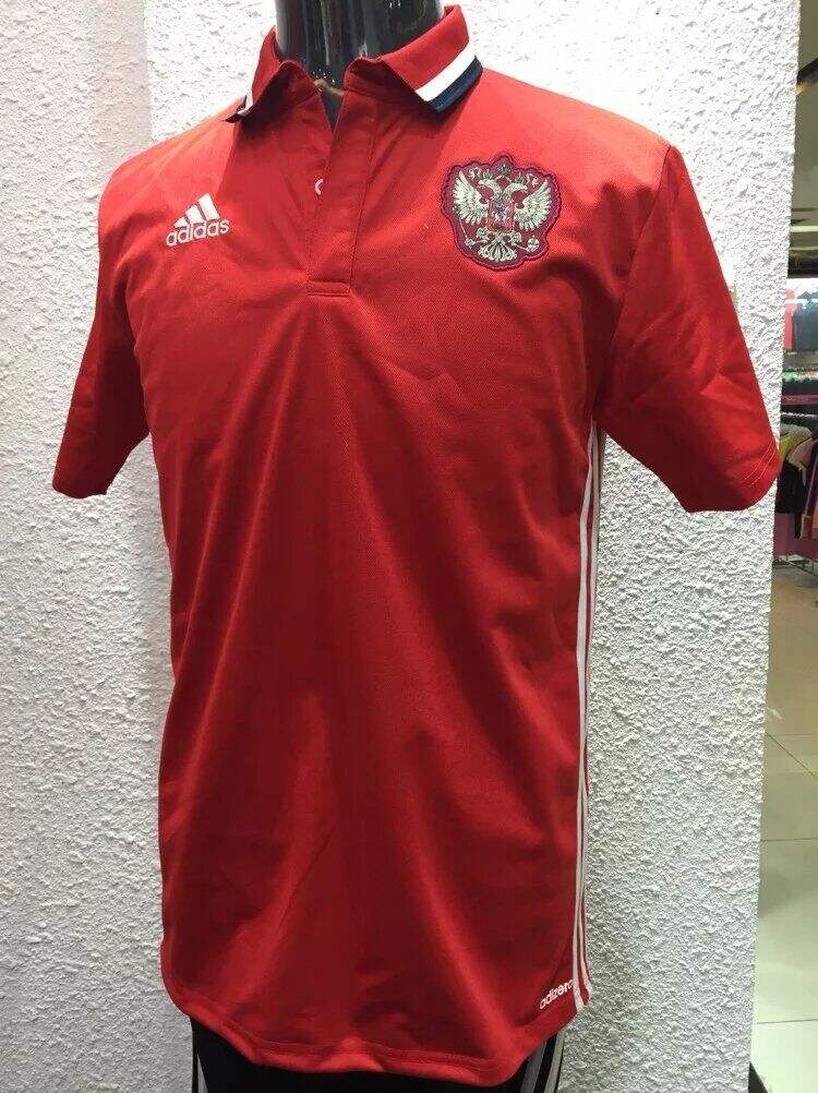 Russia 2016 Red Core Polo Shirt - Official Replica 25394