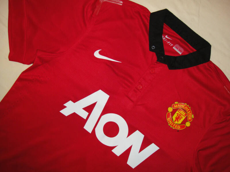 13-14 Manchester United Home Jersey Shirt - Official Replica 2147
