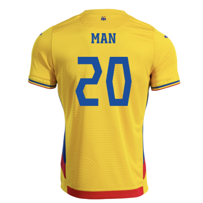 Romania International Team Unique Item Home Unique Shirt (Man 20)