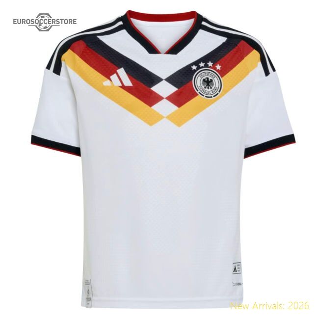 Premium Germany 2026-2027 Home Short Sleeve Jersey Vintage Warmth