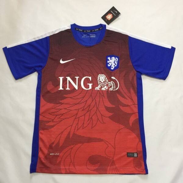 Holland 2015-16 Blue-Red Training Shirt - Official Replica 16074
