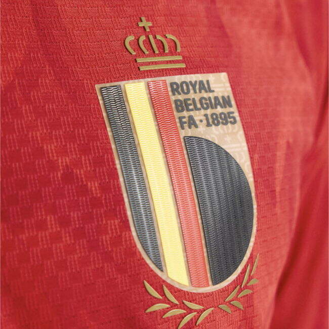 Belgium Team Sleek Home Match Shirt