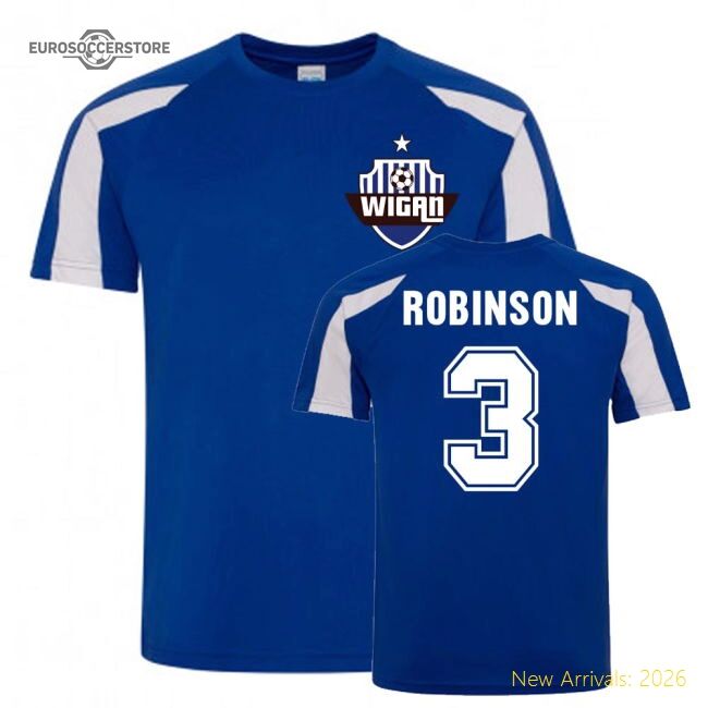 Authentic Antonee Robinson Wigan Sports Training Jersey (blue)