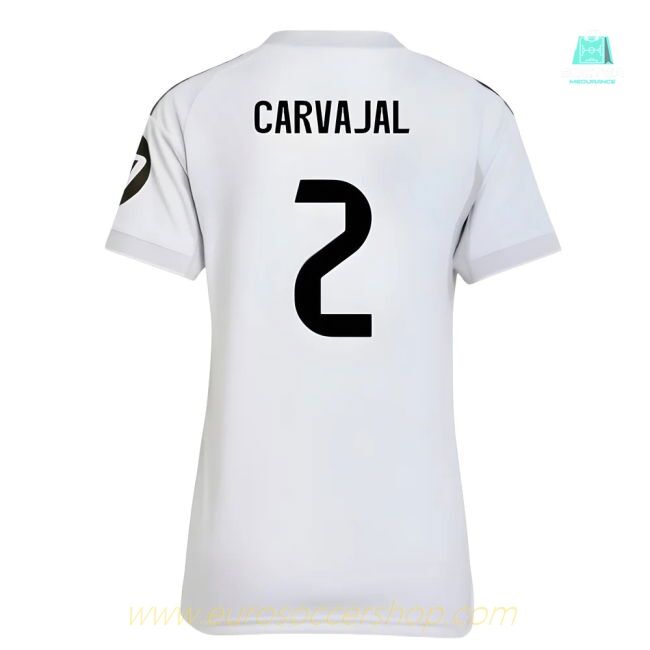 2025-2026 Real Madrid Home Shirt (Womens) (Carvajal 2)