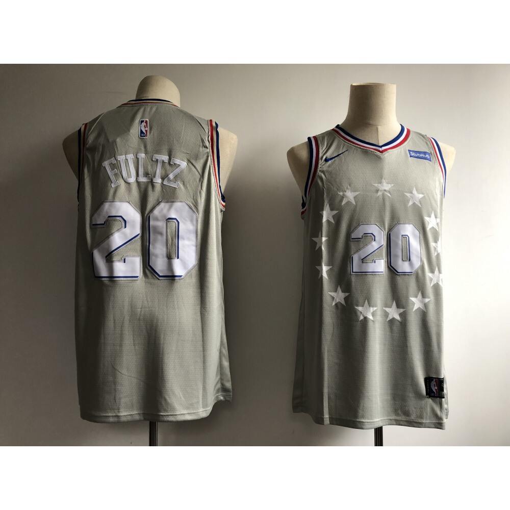 Game Day Classic Men's 76ers #20 Markelle Gray Basketball Jersey