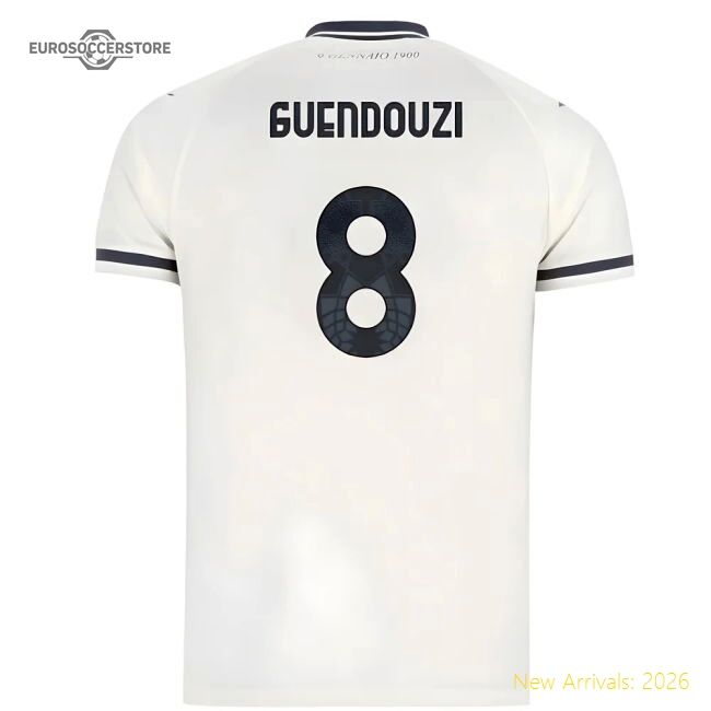 Excellent 2025-2026 Eagles Away Shirt - Kids (guendouzi 8)