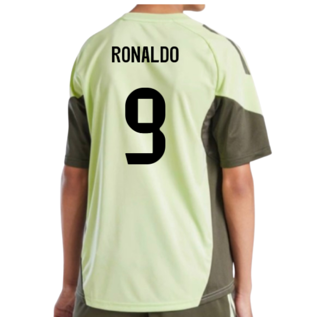 2025-2026 Real Madrid Football Shirt - Kids (Almost Lime)