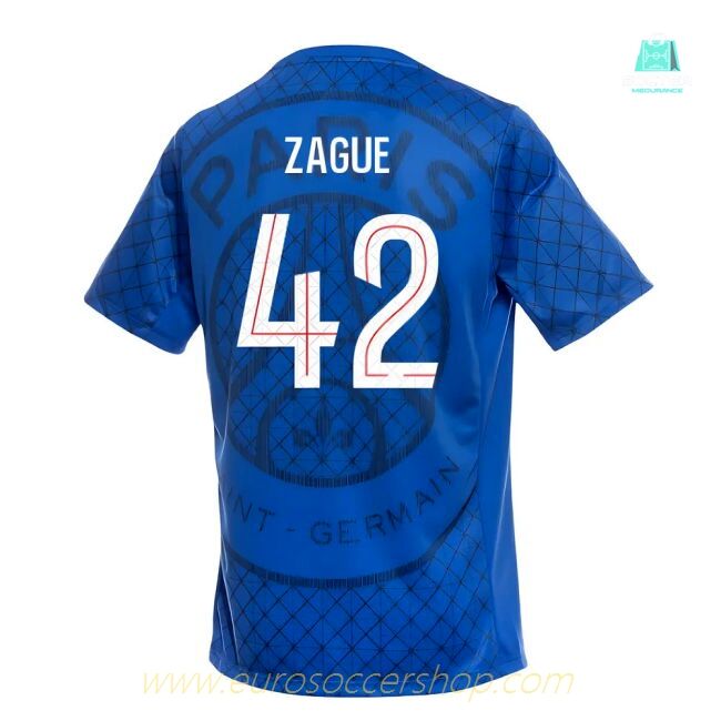 2025-2026 PSG Academy Pro Home Pre Match Shirt (Royal) (Zague 42)