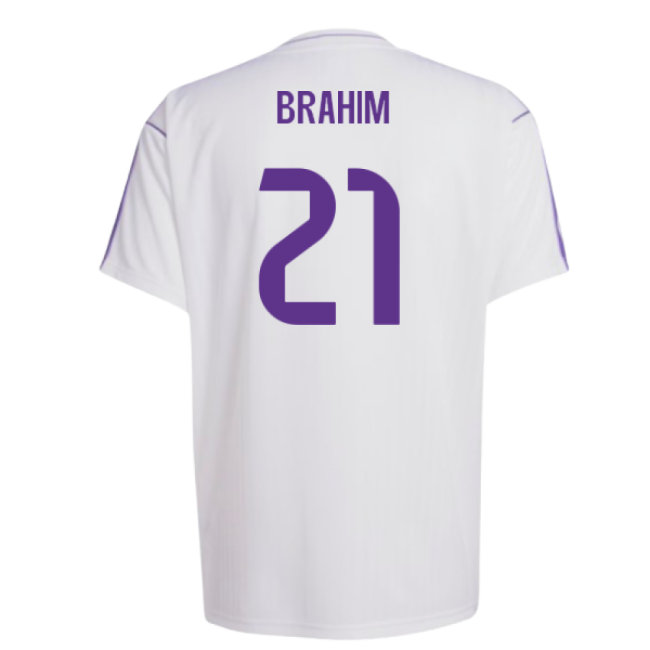 New Real Madrid Home Football Shirt 2025-2026 (Brahim 21)