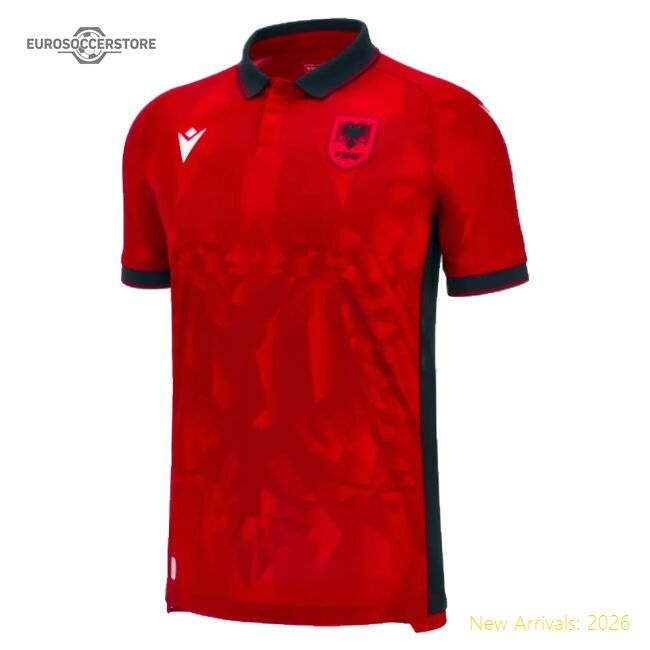 Albania 2023-2024 Official Home Shirt - Timeless Contemporary