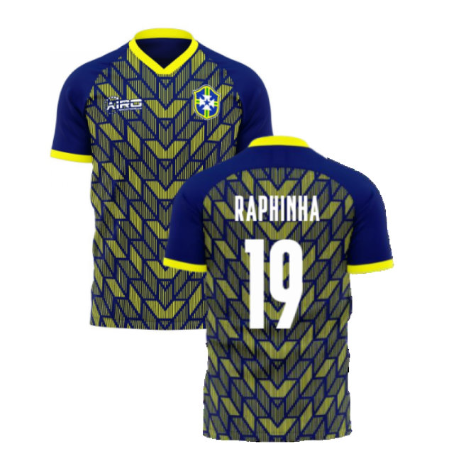 Brazil 2025-2026 Special Edition Concept Football Kit (Airo) (RAPHINHA 19)