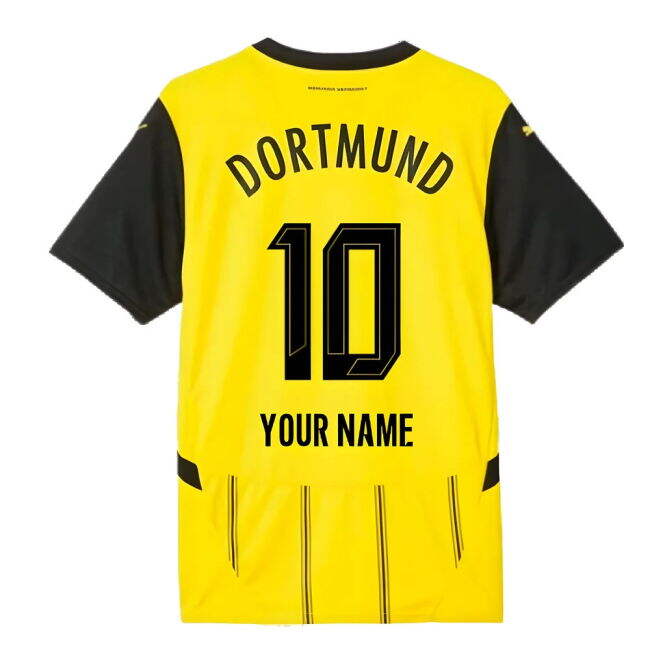 2024-2025 Borussia Dortmund Home Shirt (Your Name)