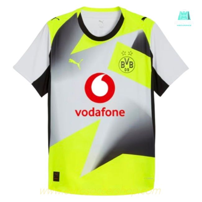 2025-2026 Borussia Dortmund Authentic Away Shirt (Your Name)