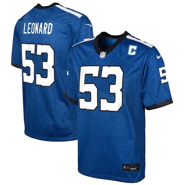 Performance None Game Jersey - Premium Blue NFL Fan Jersey | Game D...
