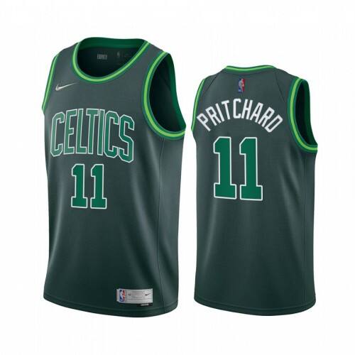 Boston Boston Celtics #11 Payton Pritchard Green Womens NBA Swingman 2020-21 Earned Edition Jersey Womens