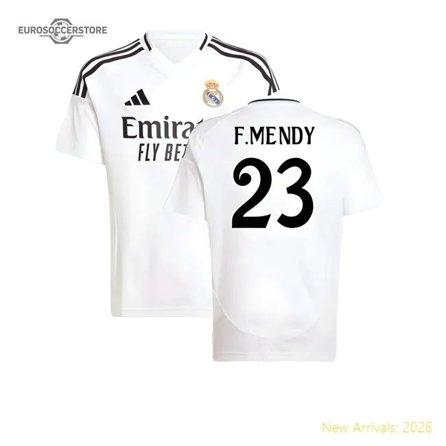 Excellent 2024-2025 Real Madrid Home Kit (kids) (fmendy 23)