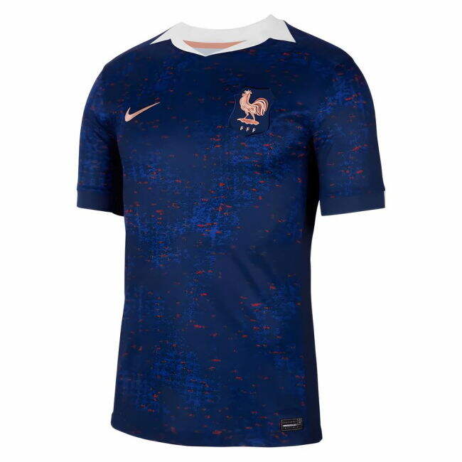 Match Worn Style France Home Pro Level Shirt 2025-2026 (Womens)