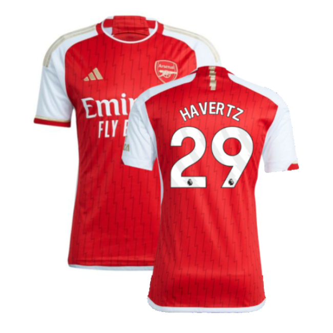 2023-24 Arsenal Home Football Shirt Arsenal Name & Number L M S Xx_942