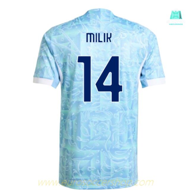 2025-2026 Juventus Authentic Away Shirt (Milik 14)