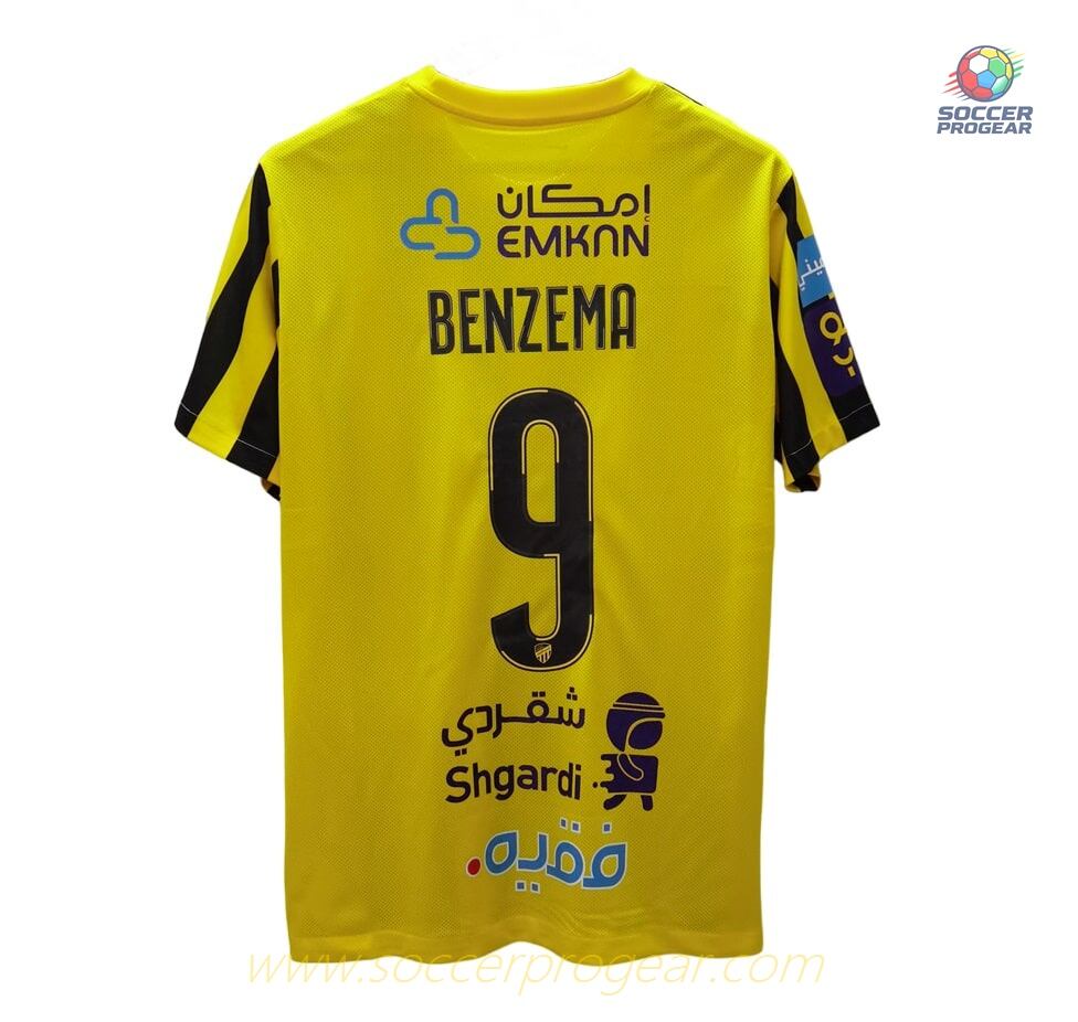 Al-Ittihad Team Jersey 2022 2023 Home Benzema
