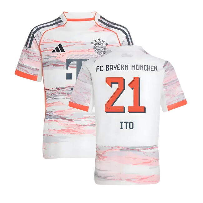 Away Shirt for Bayern Munich 2025-2026 (Children