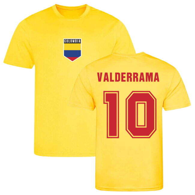Professional Valderrama Colombia Training Jersey (Yellow)