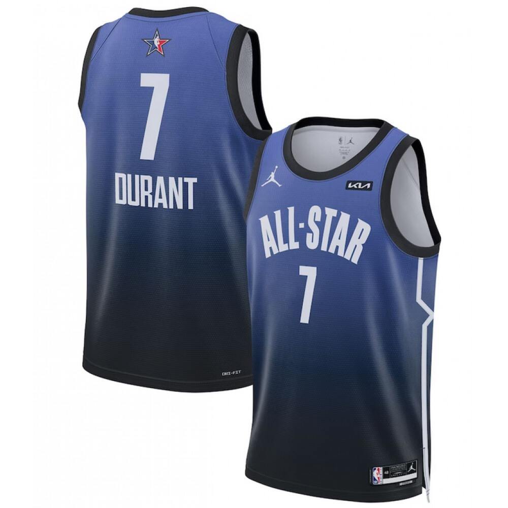 Classic Kevin Durant7 Blue Jersey - - NBA Collection