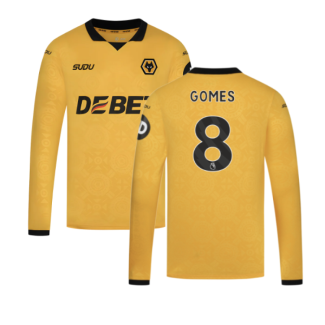 2025-2026 Wolves Home Affordable Durable Stitching Vintage Gomes #866
