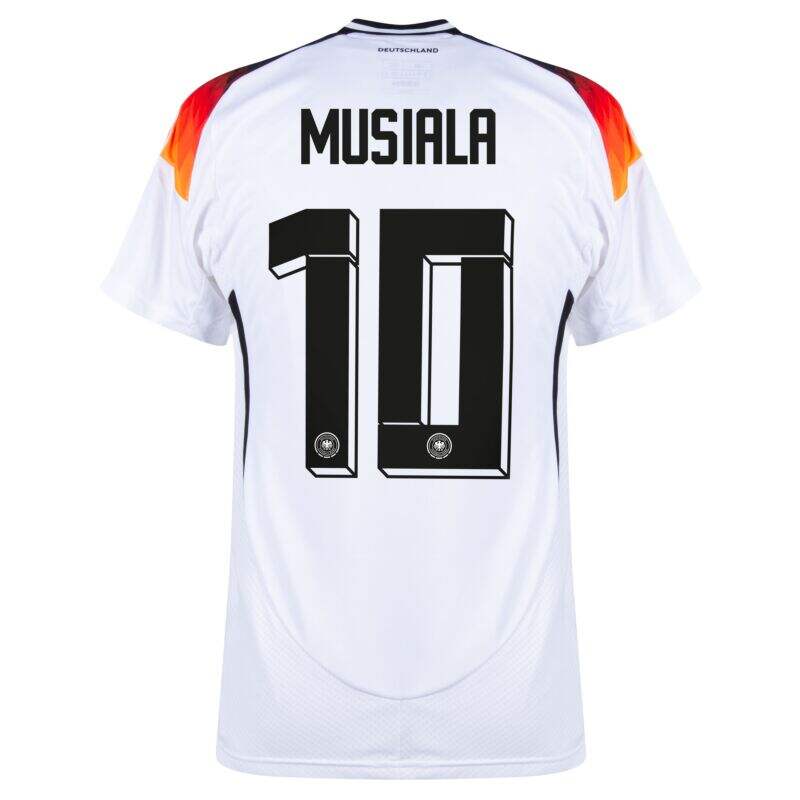 Germany Home Kids Football Kit Team Jersey 2024/25 Collection Musiala