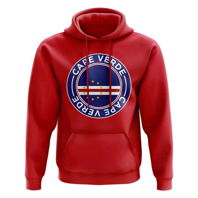 Championship Limited-Edition Cape Verde Football Badge Hoodie (Red)